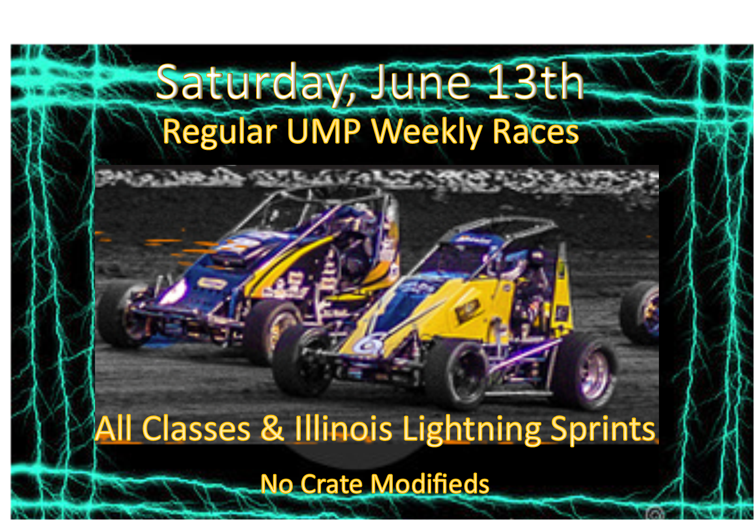 Regular UMP Races Saturday, June 13th! post thumbnail image