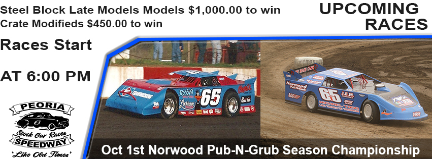 Oct 1 Norwood Pub-N-Grub Season Championship post thumbnail image