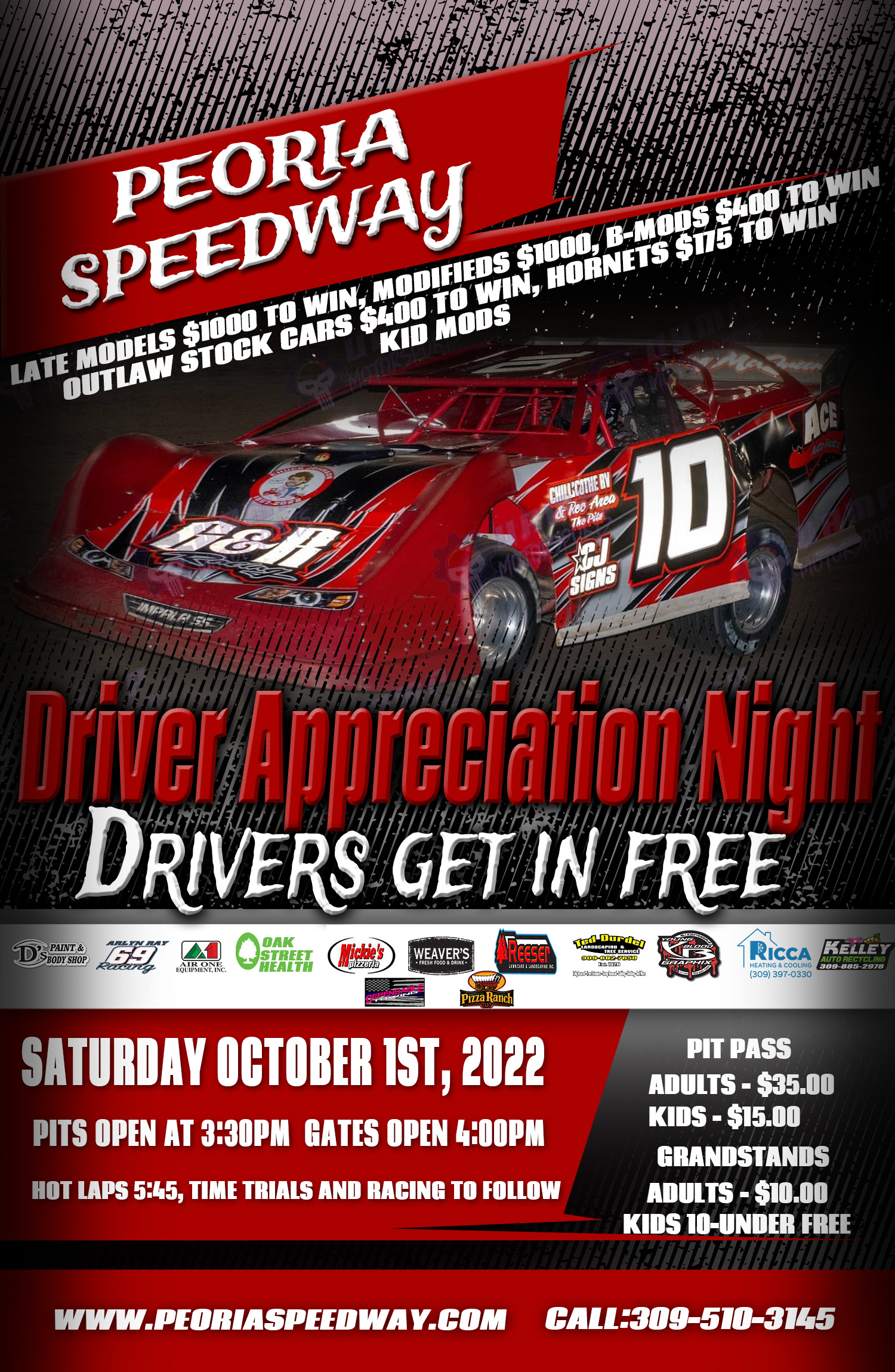 Driver Appreciation Night, Drivers get in free. post thumbnail image
