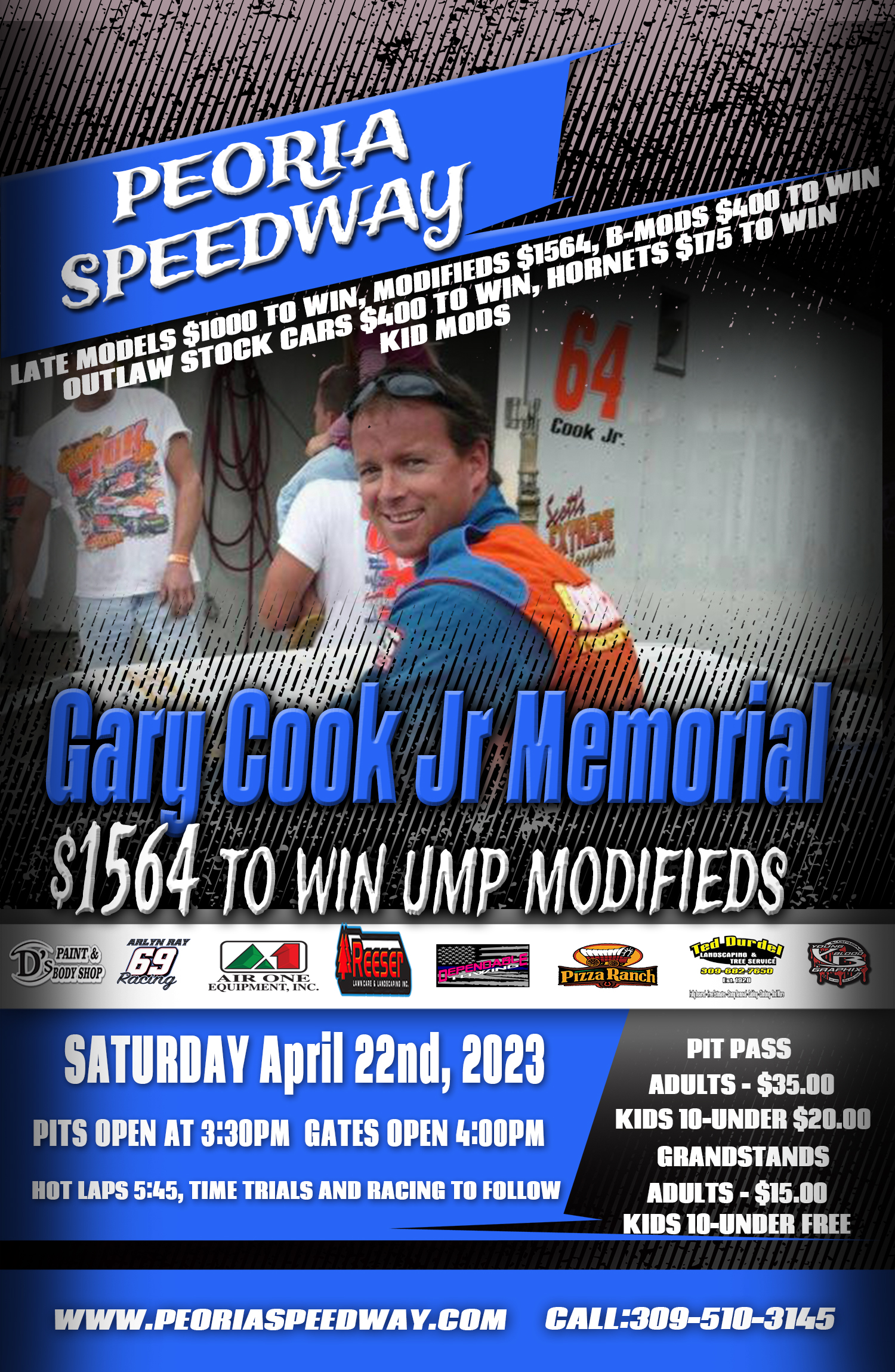 Gary Cook Jr Memorial $1564 to win UMP Modifieds post thumbnail image